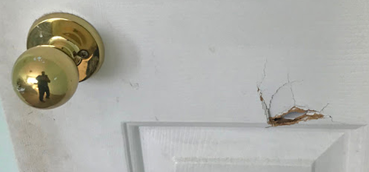 interior door hole repair Pittsburg